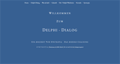 Desktop Screenshot of delphi-dialog.ch